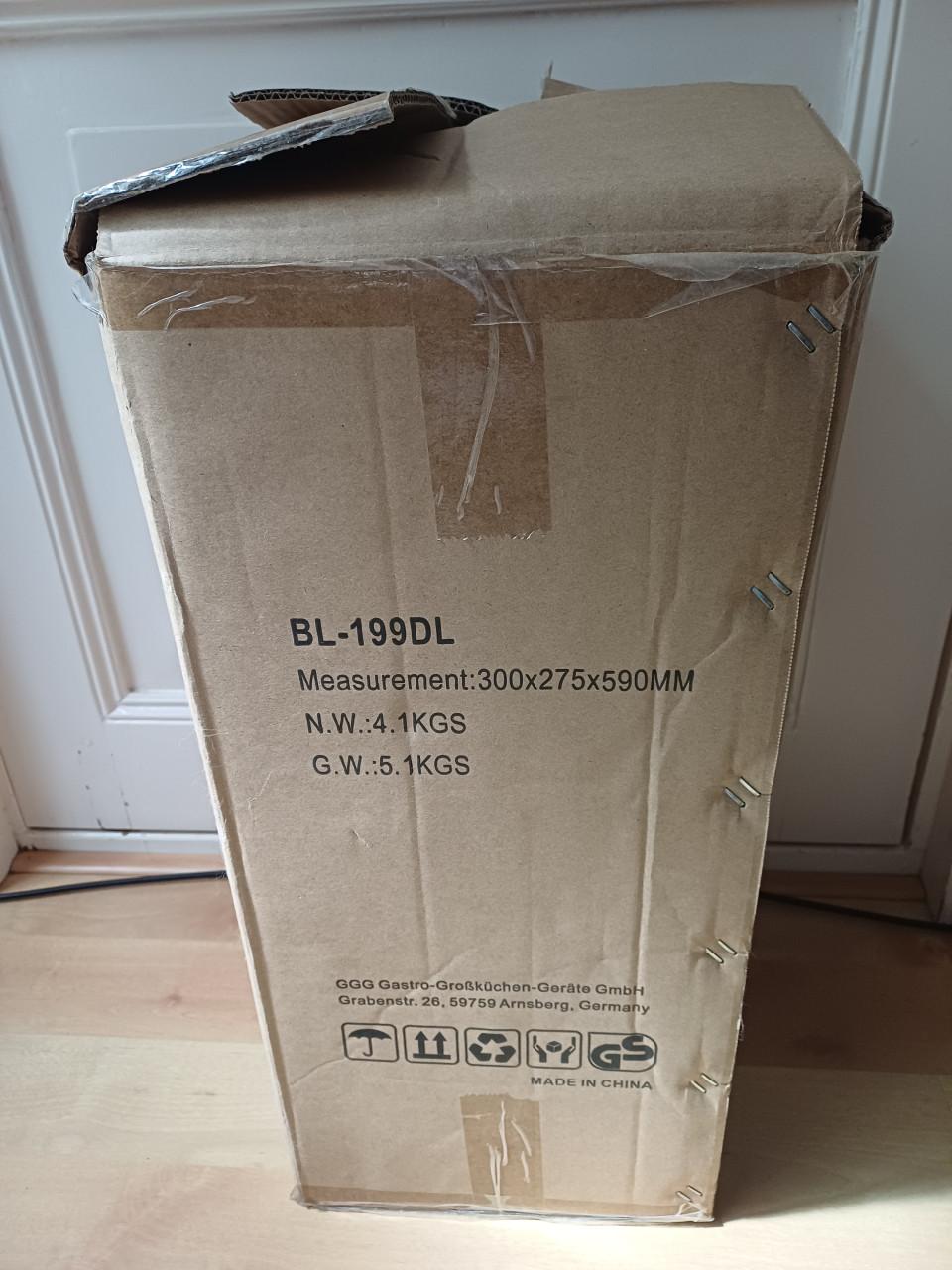 NIEUW: LUCHTKOELER/AIR COOLER BL-199DL met wieltjes en timer