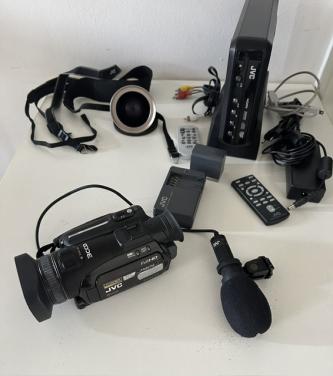 Complete JVC videocamara set