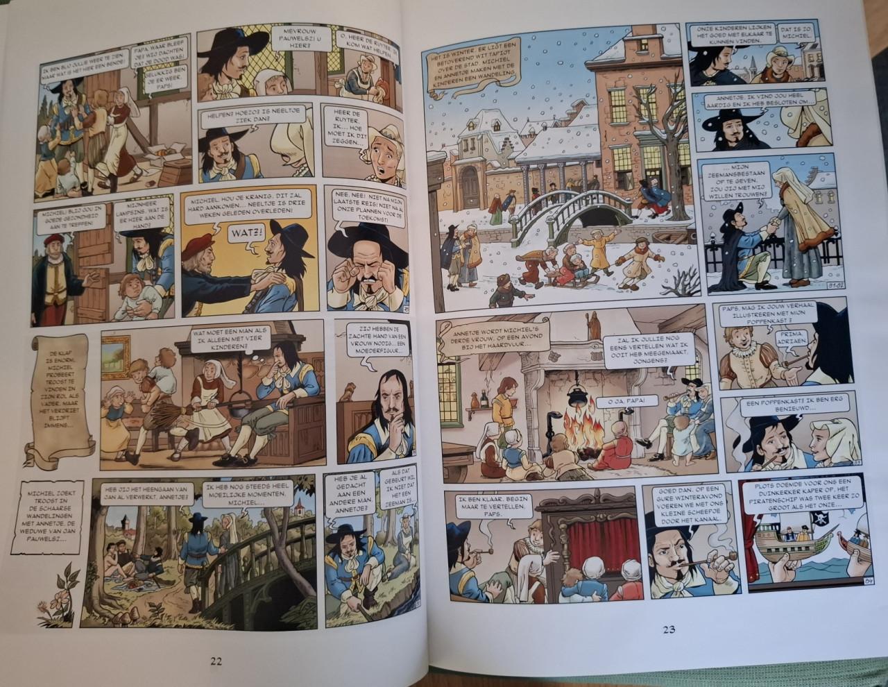 Het geheim van Michiel De Ruyter, stripverhaal, Marc Verhaegen en Jan Kragt