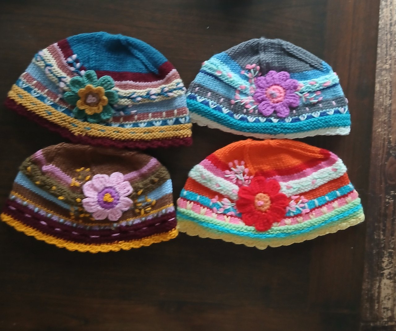 Hoofdbanden en mutsjes