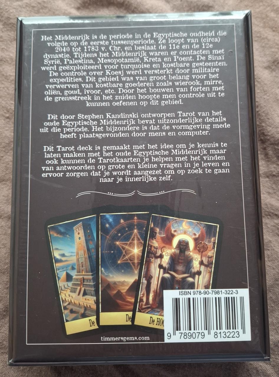 Tarot kaarten middenrijk nieuw in seal
