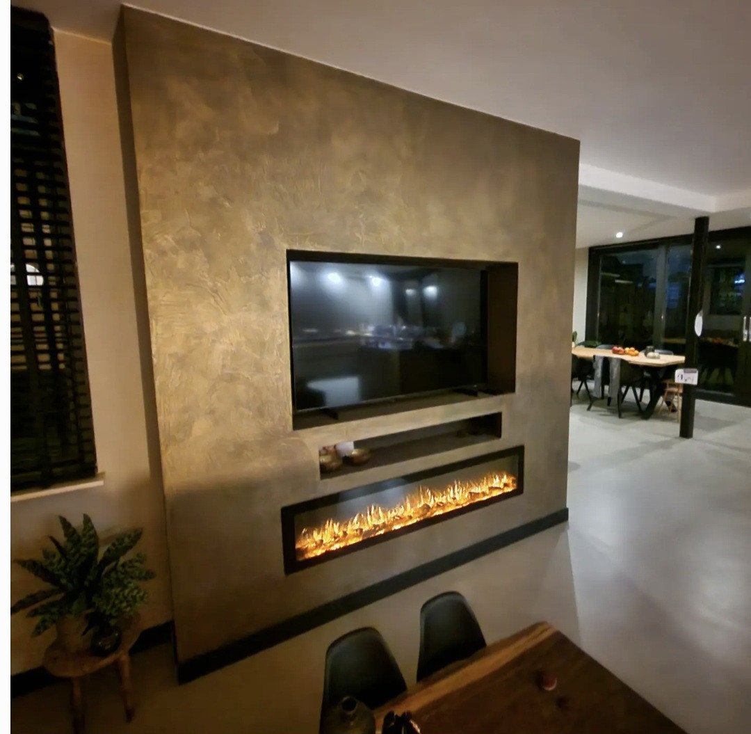 Microcement, betonciré & luxe wandafwerking