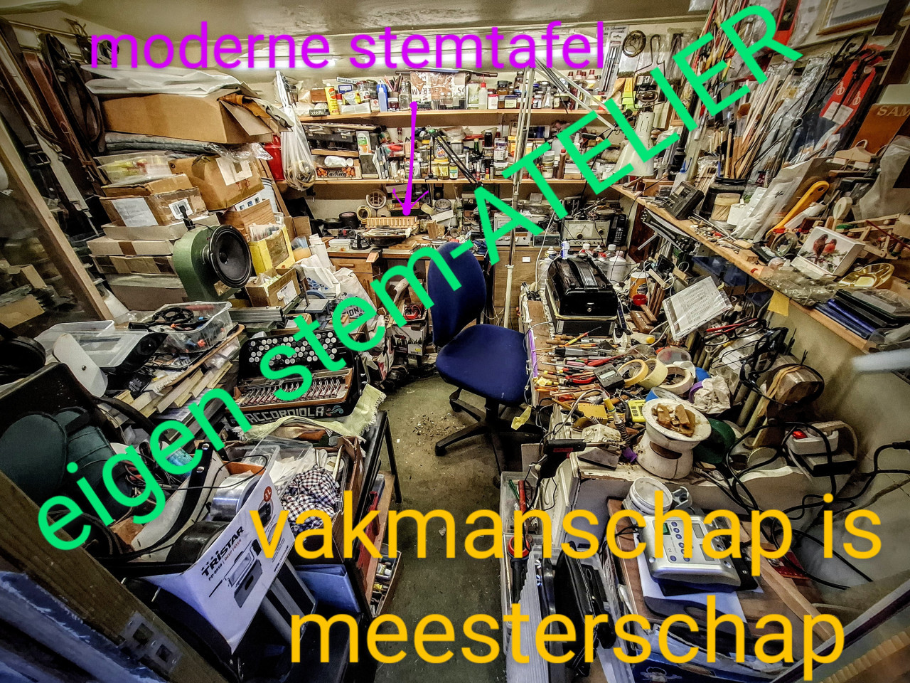 Accordeons stemmen/repareren