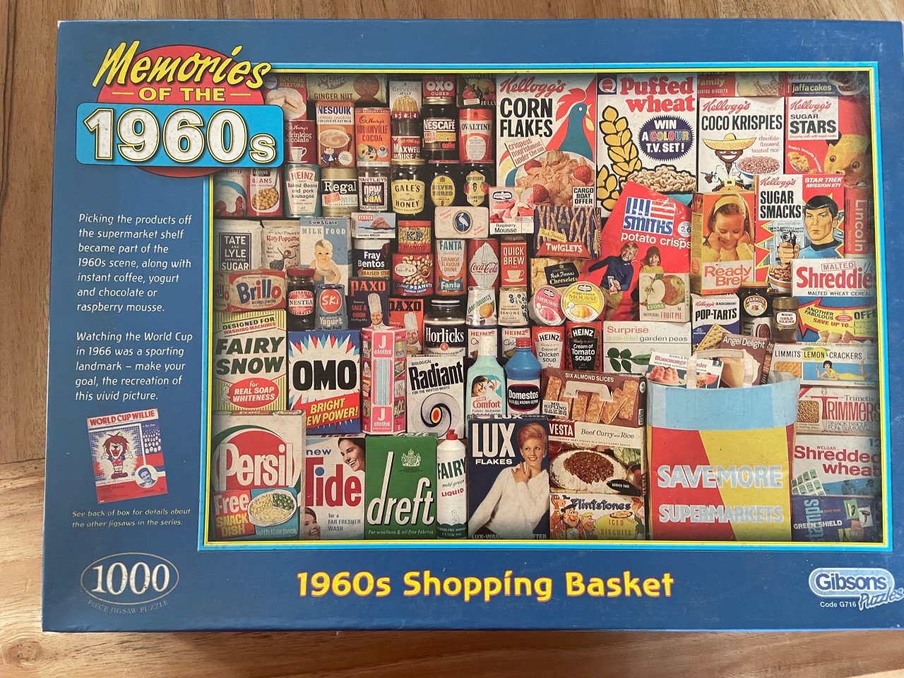 Puzzels 1000 stukjes. in 1 koop.