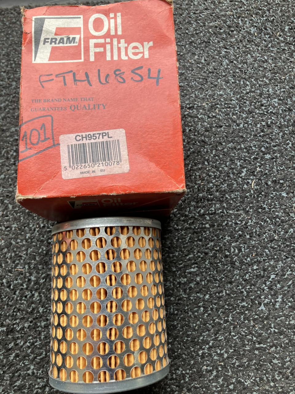 Fram dieselfilterhuis met reserve filter
