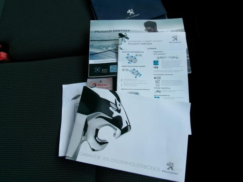 Peugeot Partner 1.5 bluehdi 75 airco, trekhaak, 3-zits