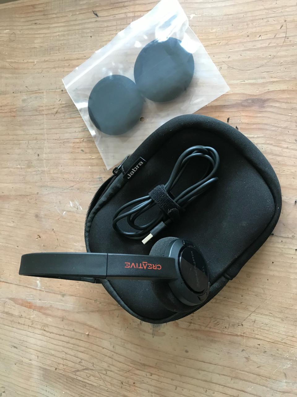 Soundblaster Jam V2 Bluetooth aptX headset (metaaldetectie)