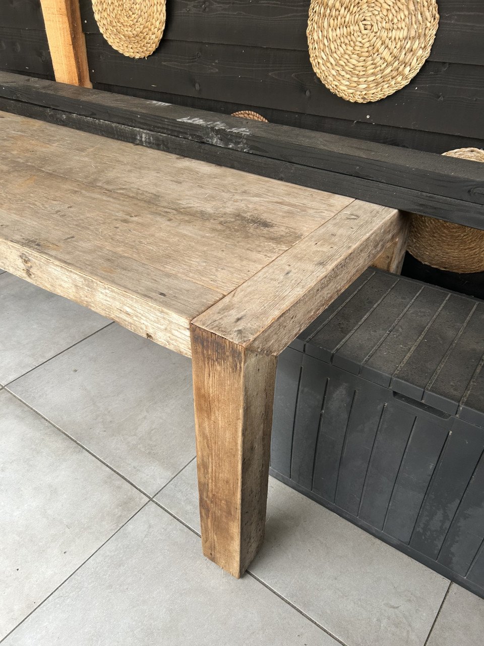 Teak houten tafel