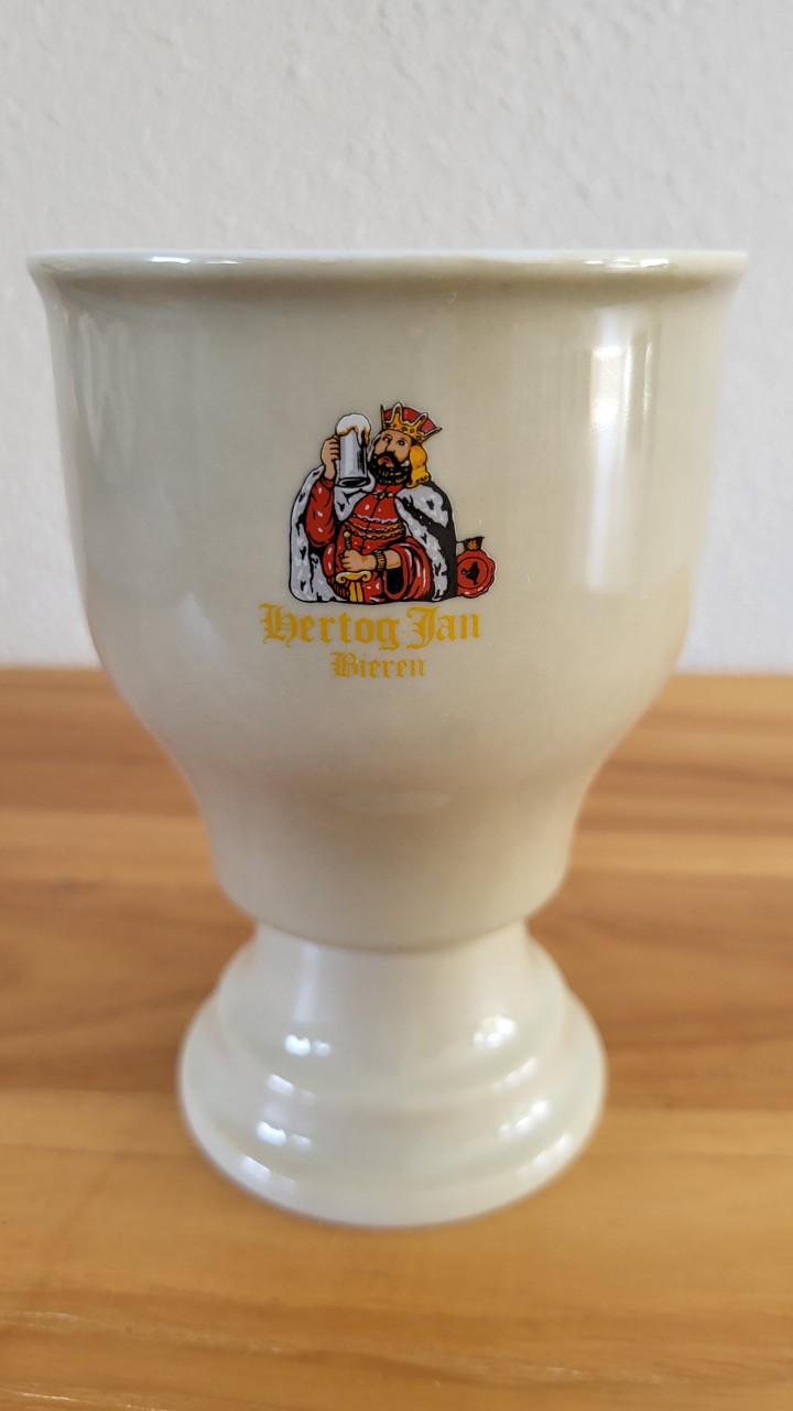 Hertog Jan porseleinen (Mitterteich, Bavaria) bierkelk