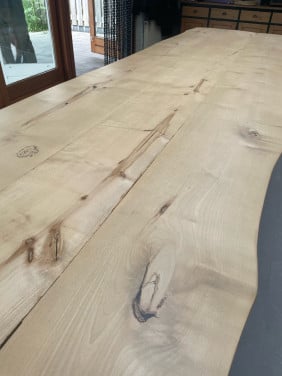 Eettafel van esdoornhout te koop