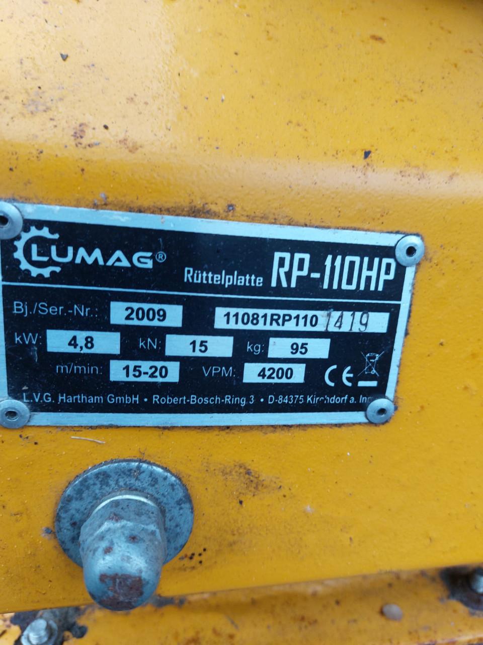LUMAG RP-110HP Trilpaat