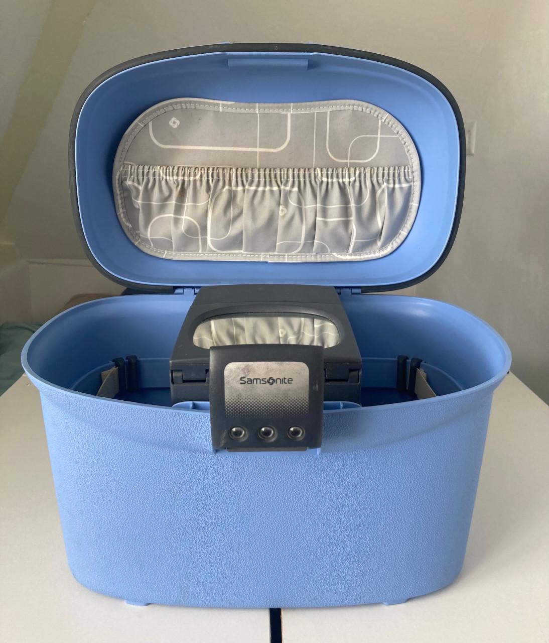 Beautycase Samsonite blauw