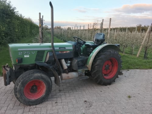 Fendt 275 en fendt 260 smalspoor te koop met kentekens