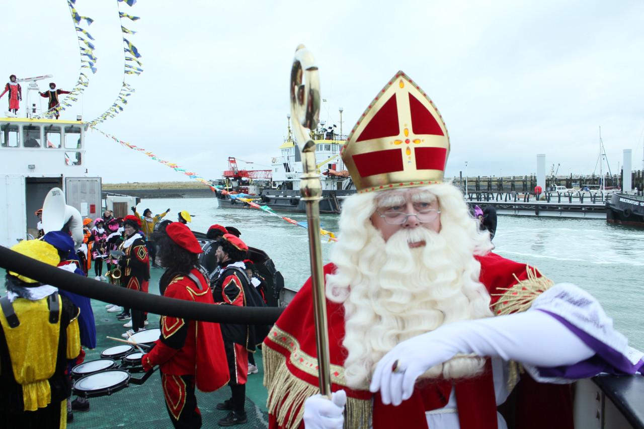 Sinterklaas voor een huisbezoek