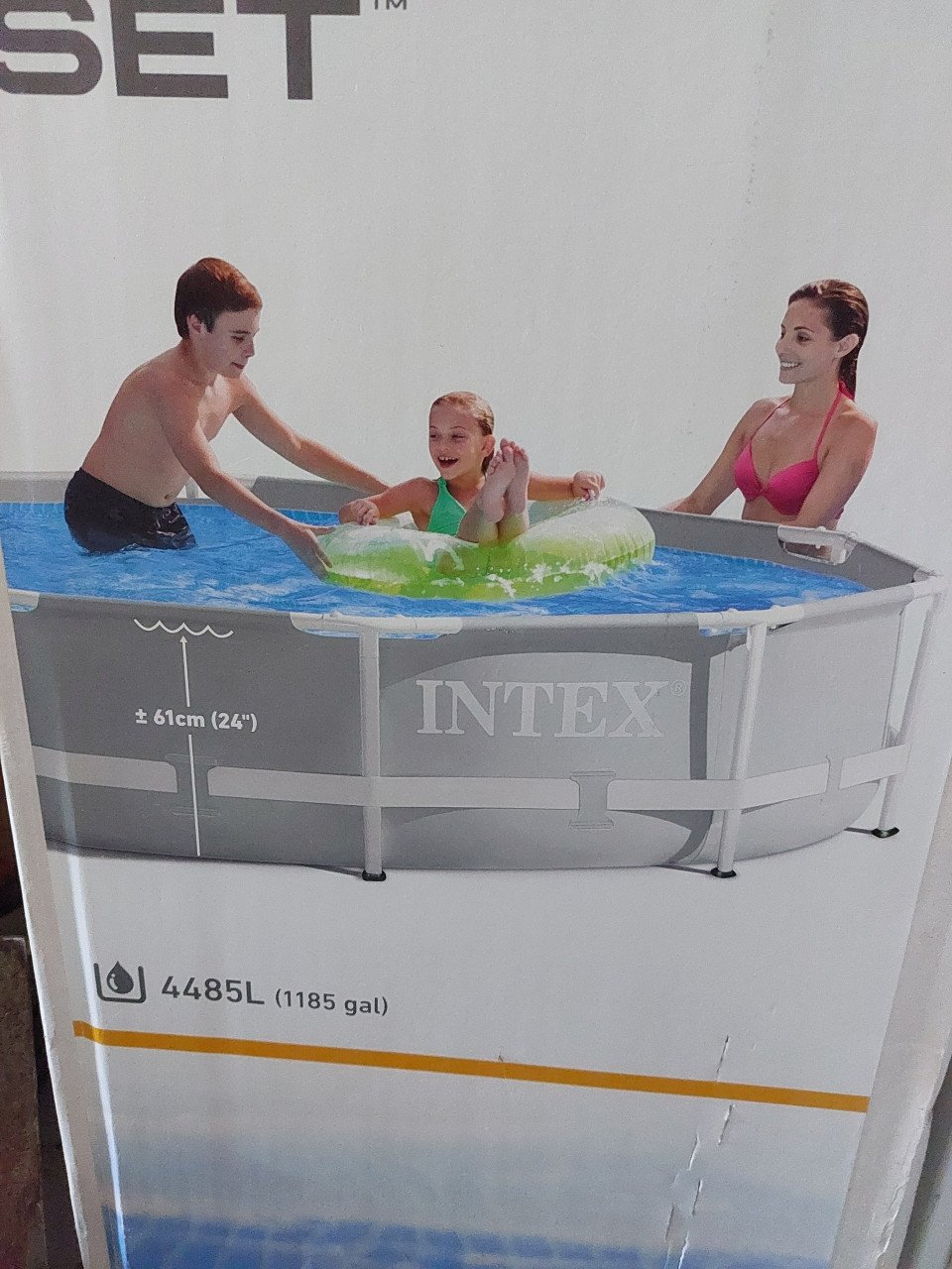 Intex zwembad rond