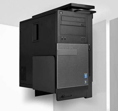 Verstelbare pc houder voor onder bureau