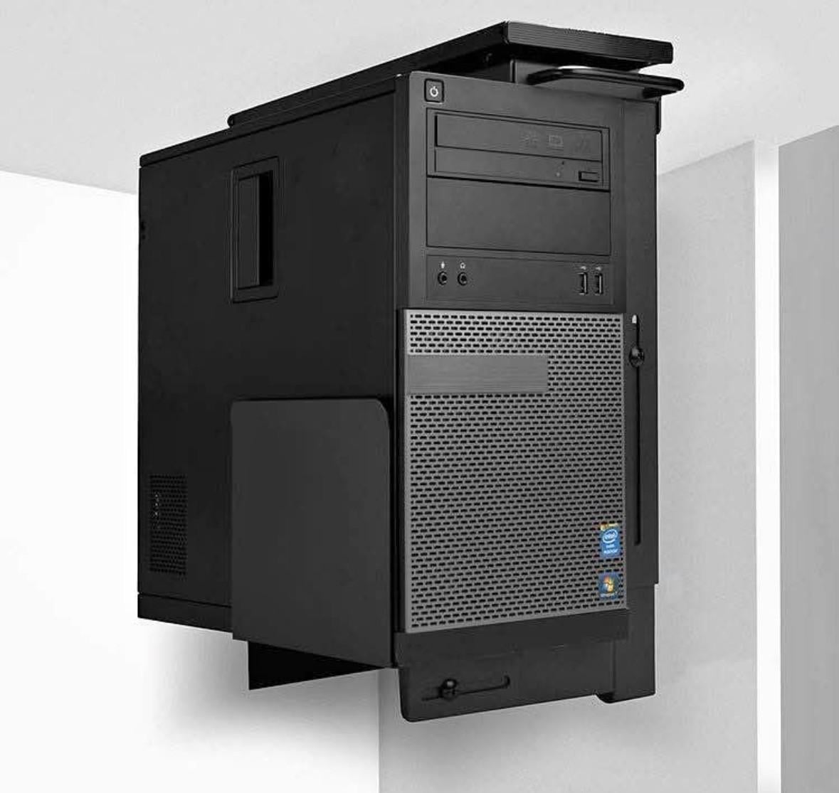 Verstelbare pc houder voor onder bureau