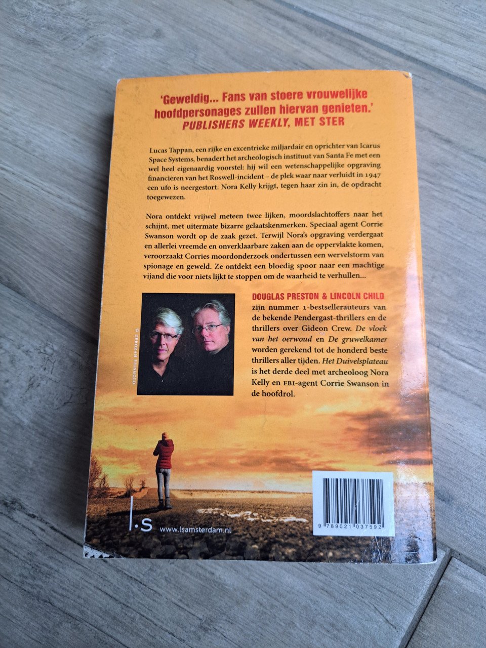 Thriller Het duivelsplateau van Preston & Child