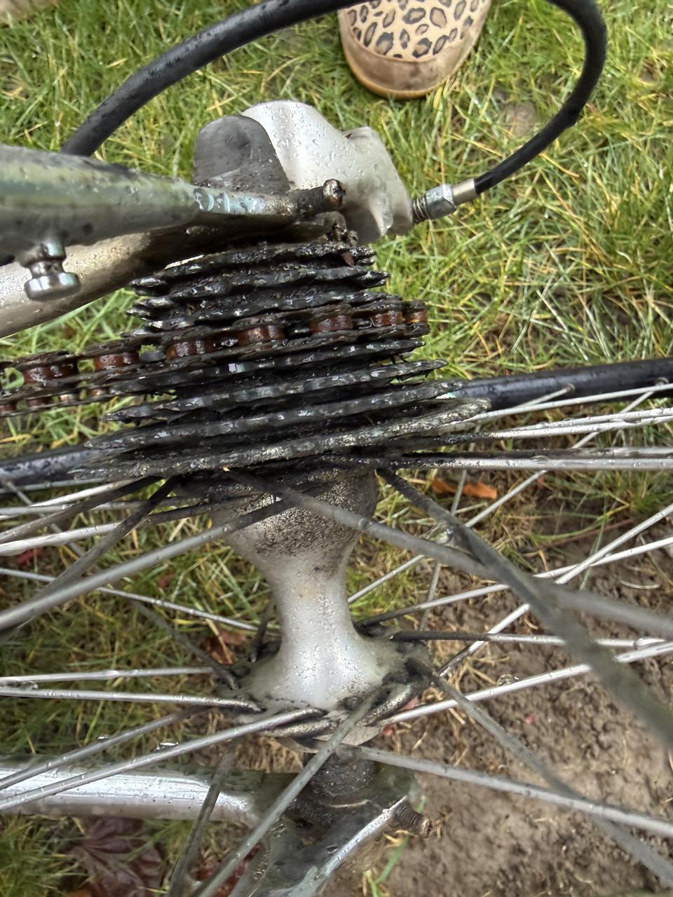 Vintage F. Moser koersfiets. Italiaanse staal.