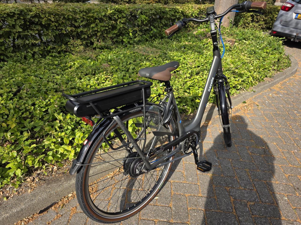 Schitterende Gazelle Orange C310 met Shimano middenmotor