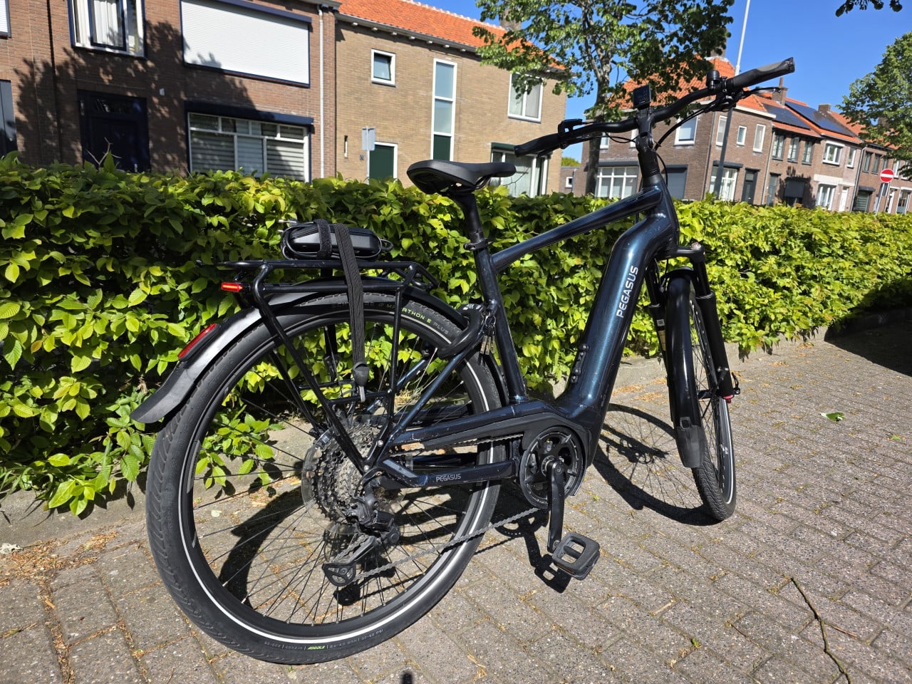 Schitterende Pegasus elektrische heren fiets met Bosch Performance motor