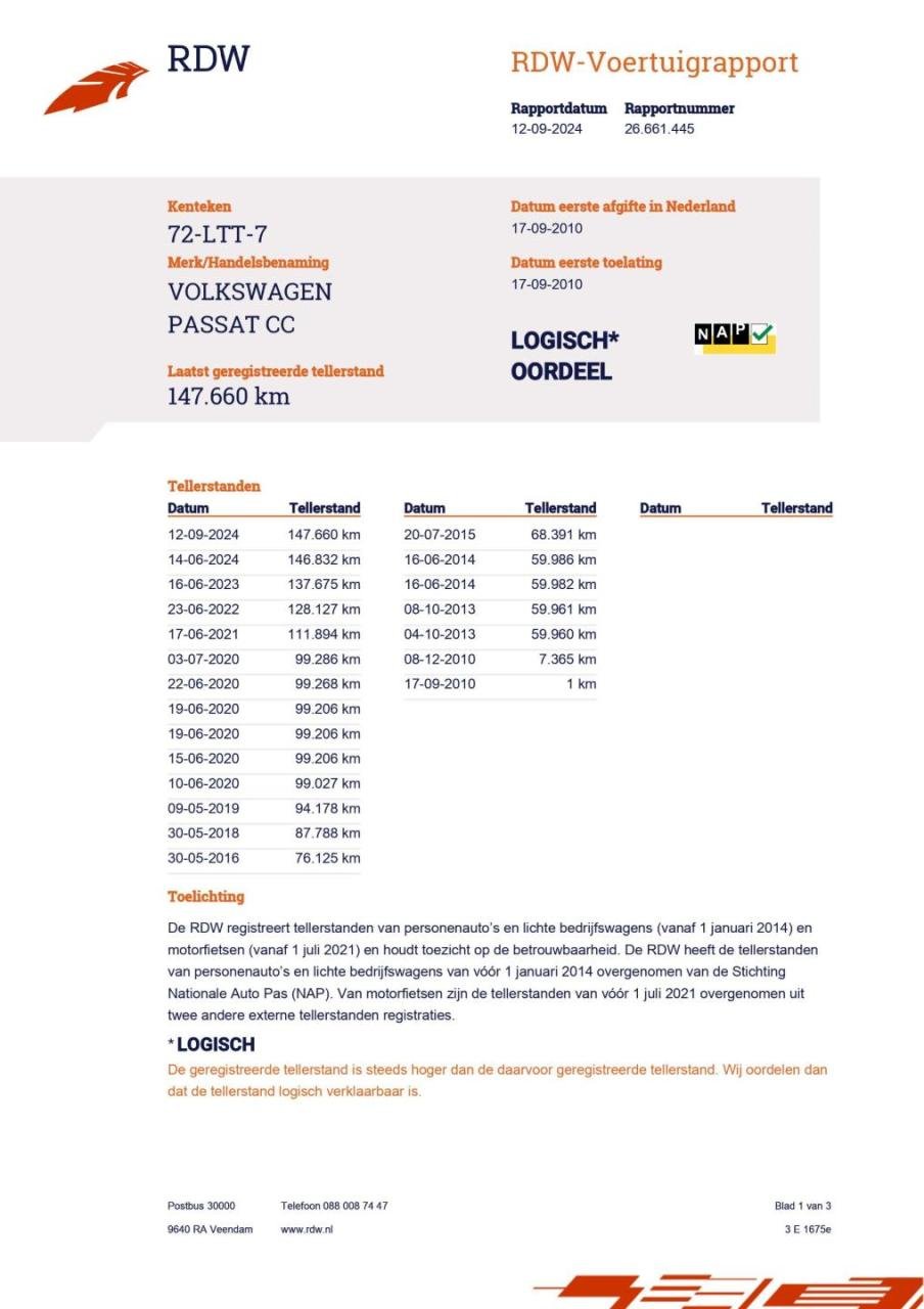 Volkswagen Passat Cc 1.8 tsi 4p. | orig. nl | gereviseerd! |