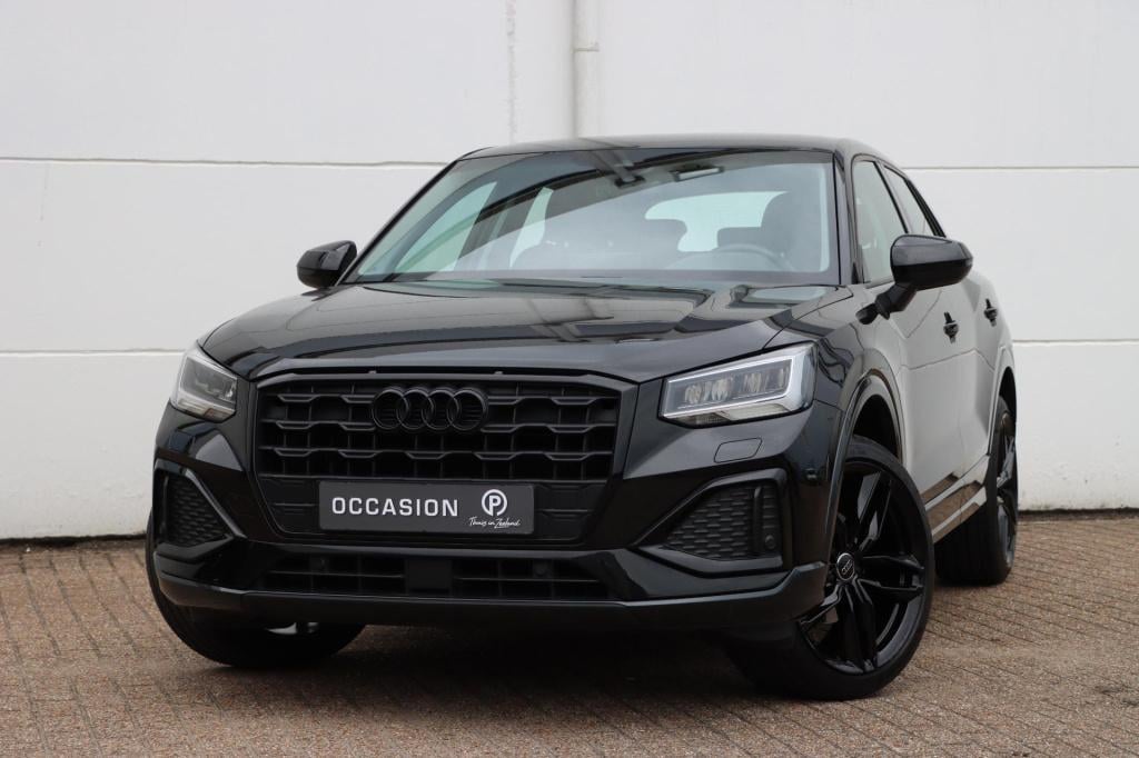 Audi Q2 35 tfsi advanced edition 150pk s-tronic zwart optiek