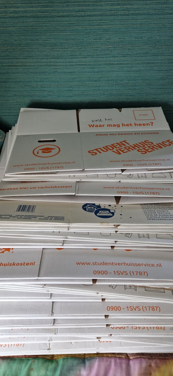 36 Verhuisdozen 1x gebruikt