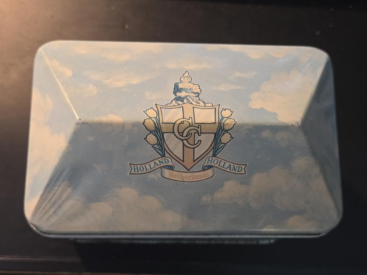Churchill's Nederland Holland Leeg Blik Churchill Snoepgoed VK 12x7.5x11cm