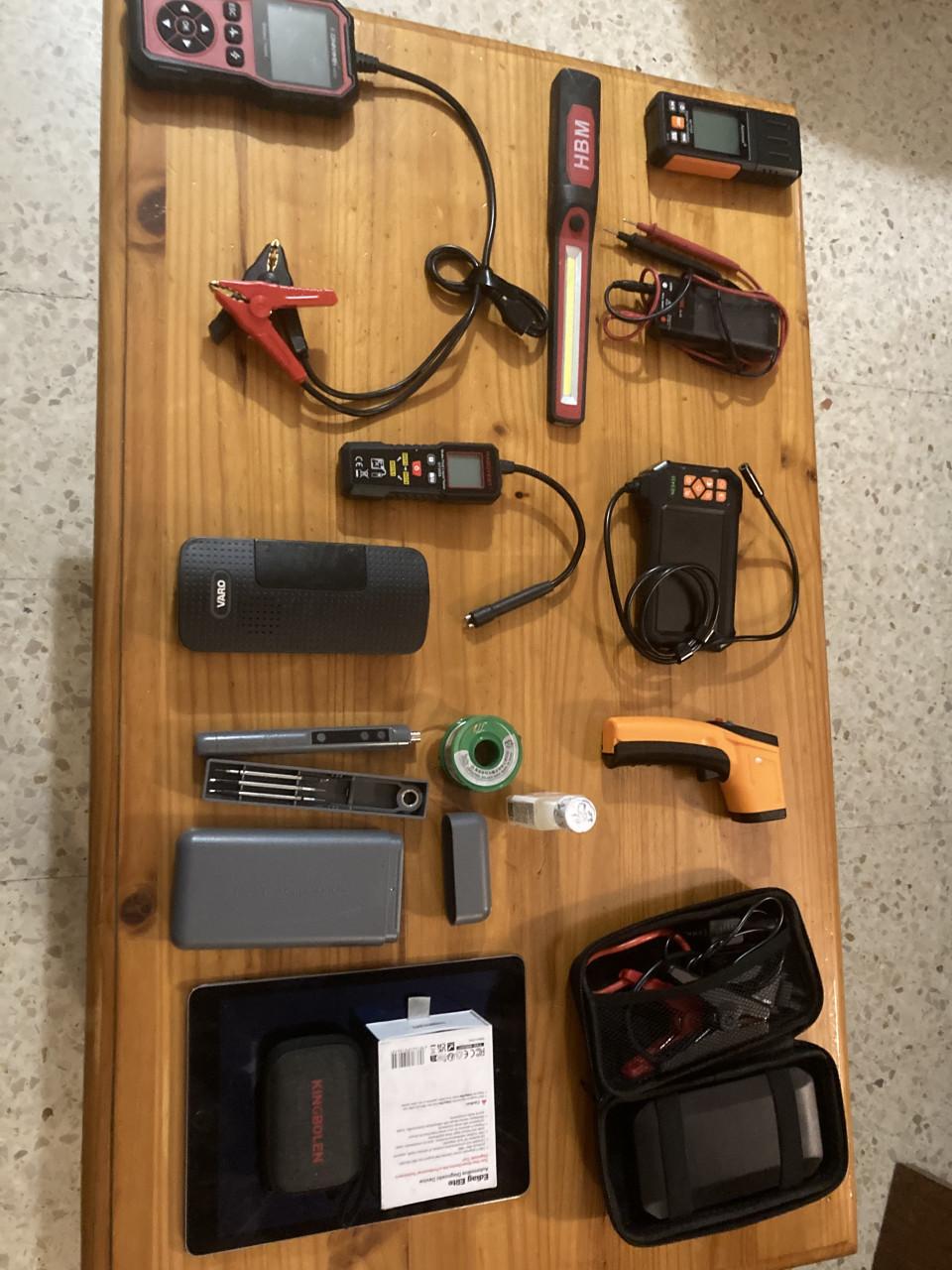 Diverse gereedschap + obd tools