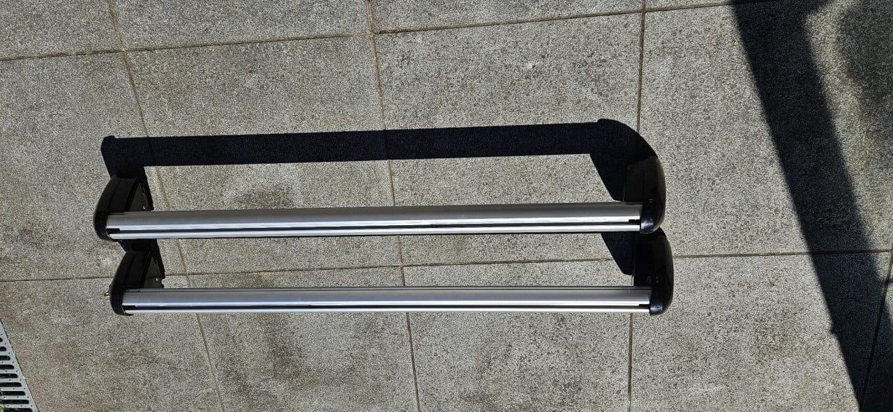 Dakdragers met slot voor Audi met dak met rails