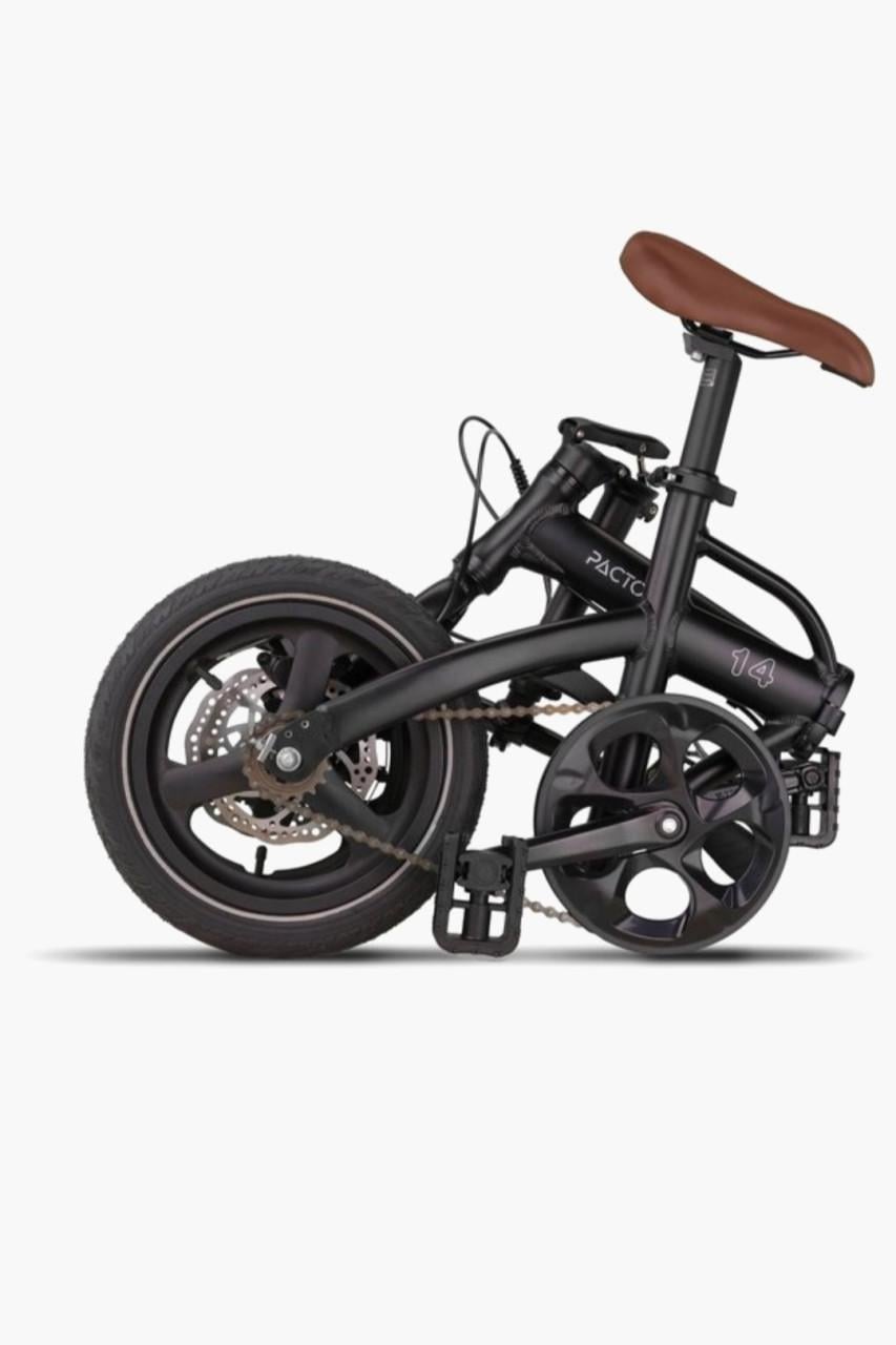 Vouwfiets Pacto 14 Zwart 14 inch single speed folding bike compact