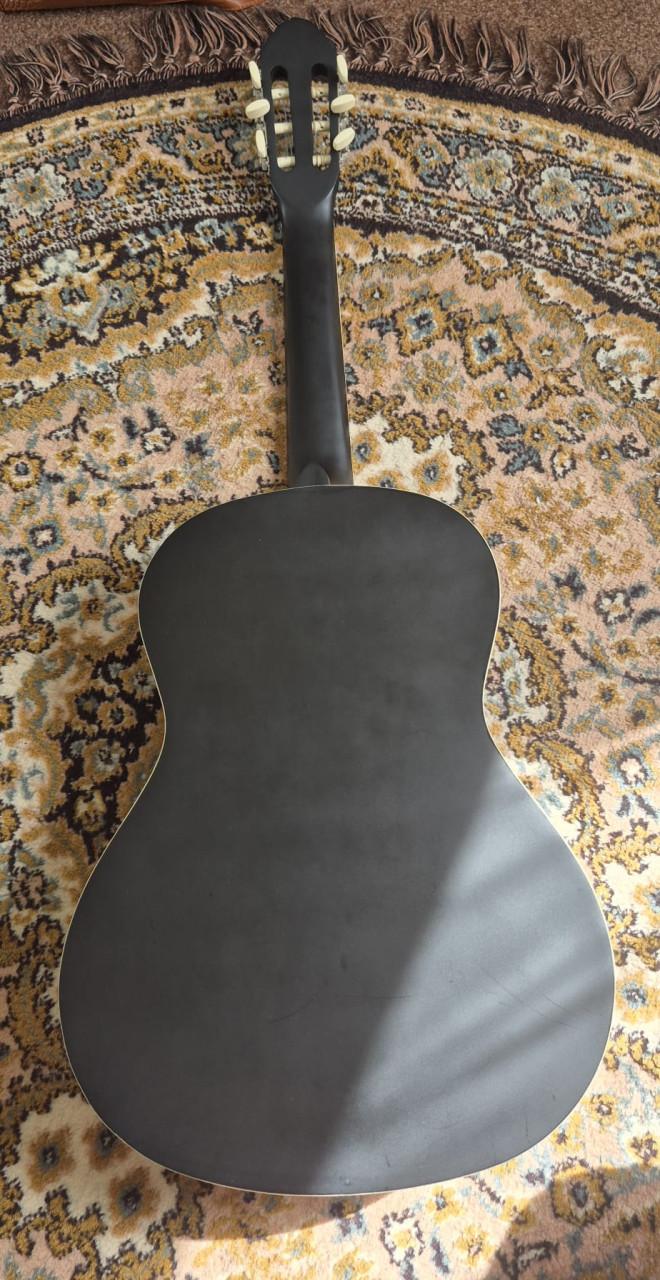 Klassieke gitaar Sheffield 6-delig set - Zwart - Incl. tas + tuner