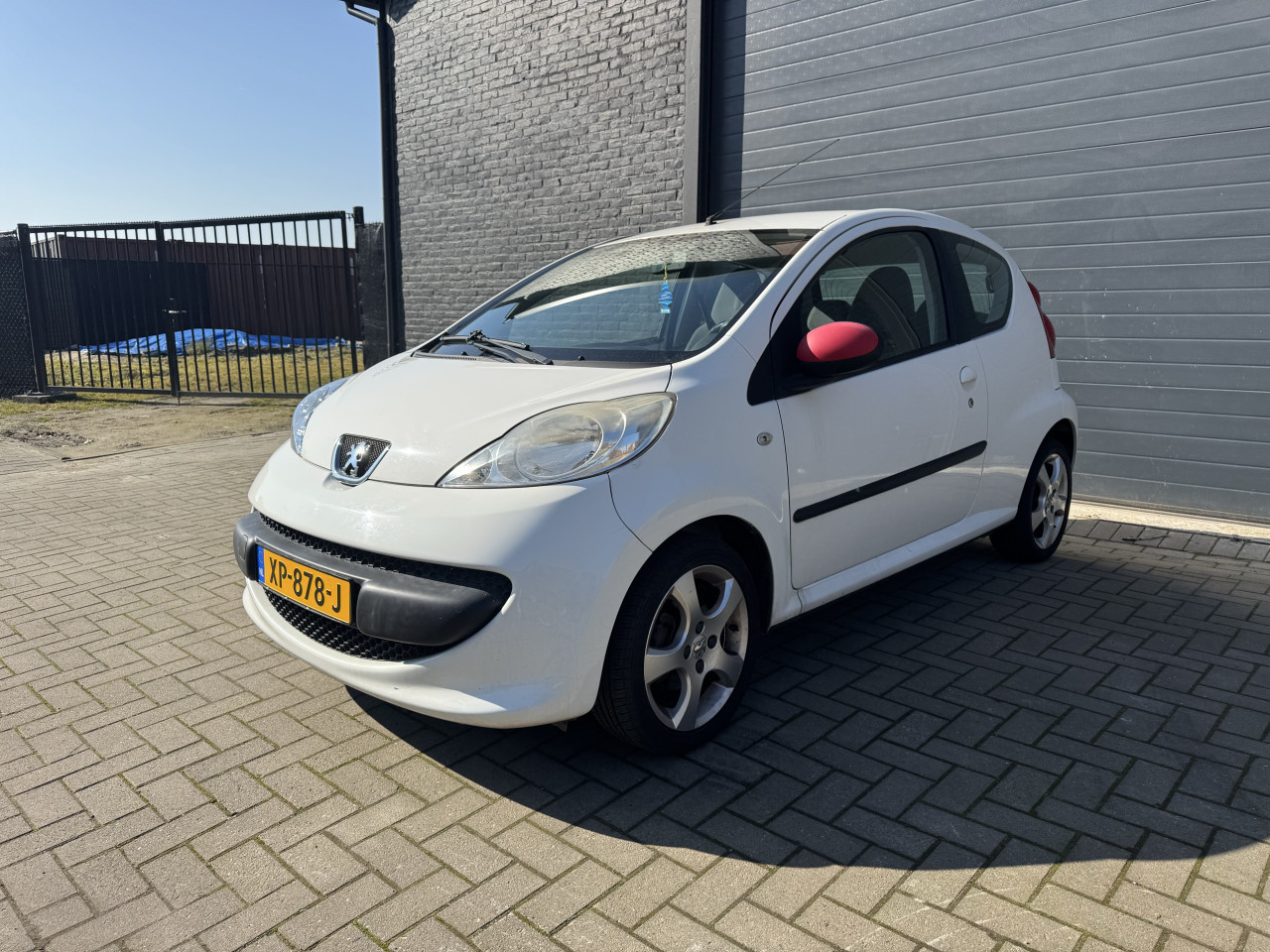 Peugeot 107 XR 1.0 12V 50KW 3Drs 2008 Wit Airco  Apk Nap