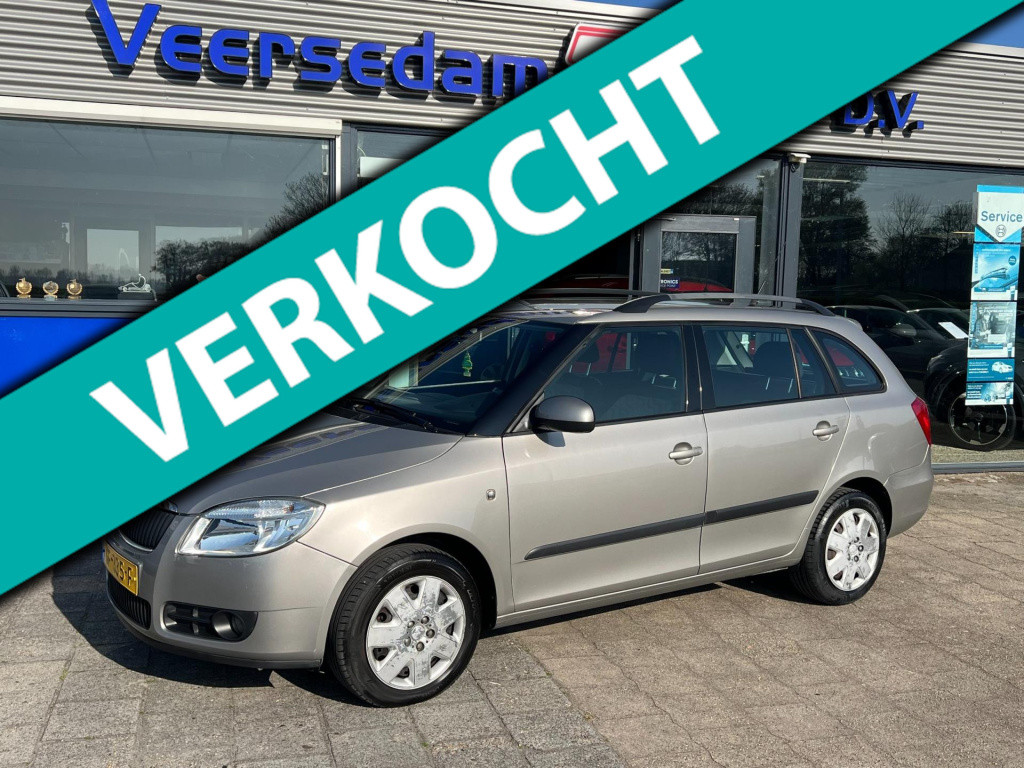 Skoda Fabia combi 1.4-16v ambition business line, airco, trekhaak enz...