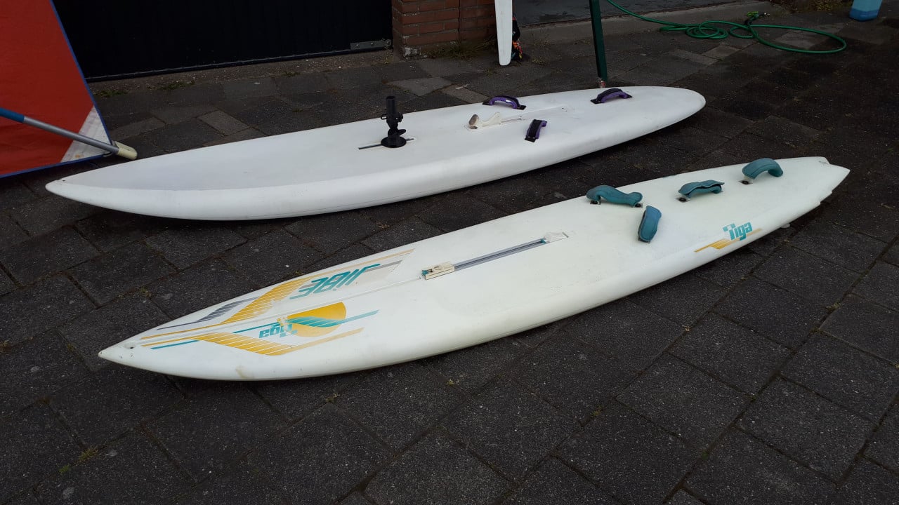 Surfplanken  incl. kindertuig