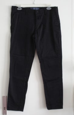 Zwarte chino broek maat 40