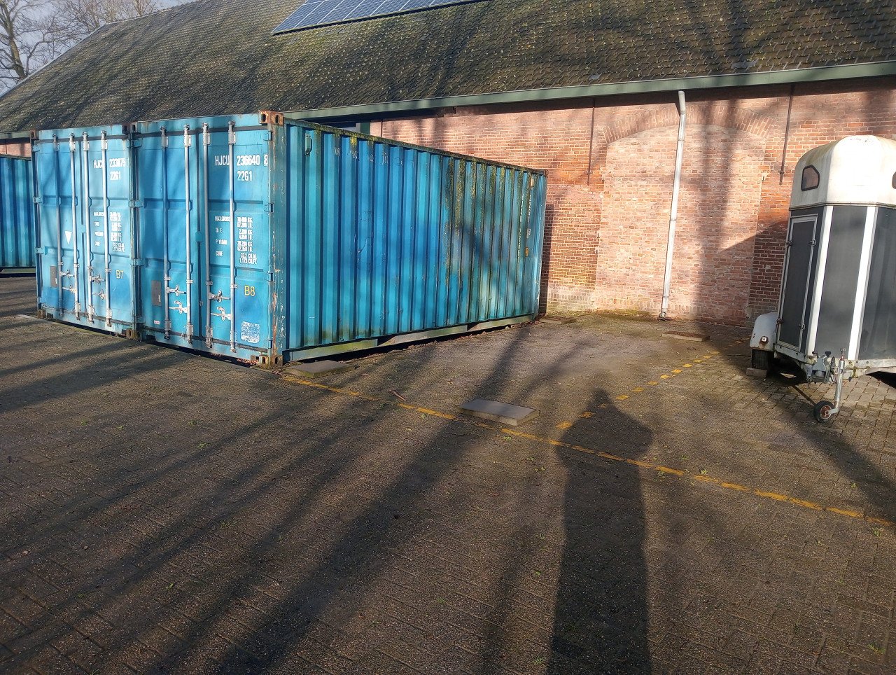 GERESEVEERD   Opslag container te huur in Goes