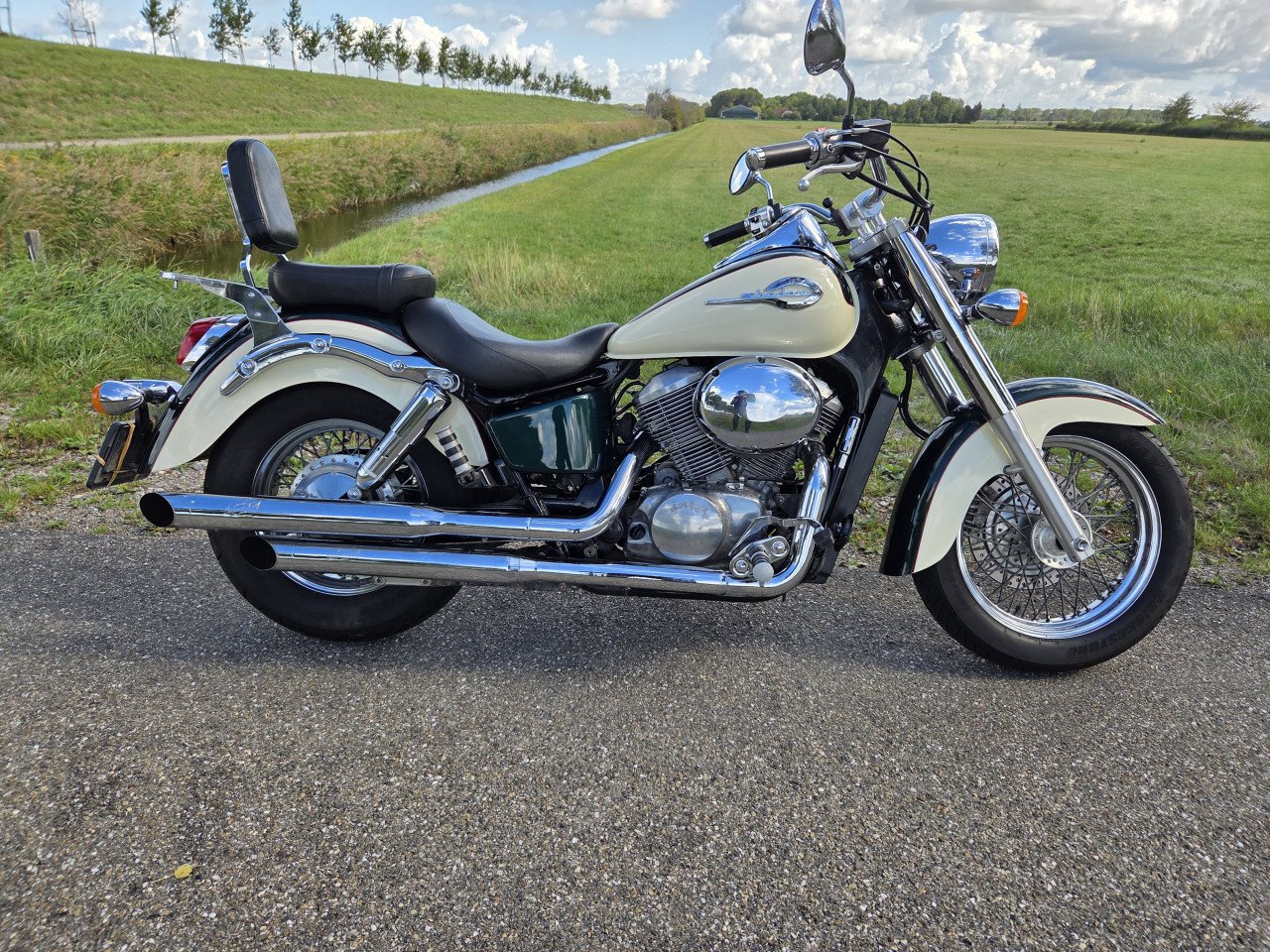 Honda Shadow VT750 Ace C2 (inruil mogelijk) beurt gehad! (A2 geschikt)