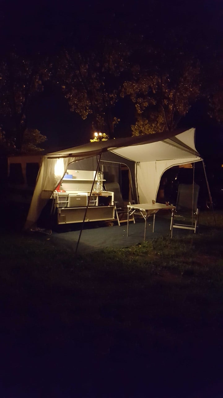 Combi camp vouwwagen