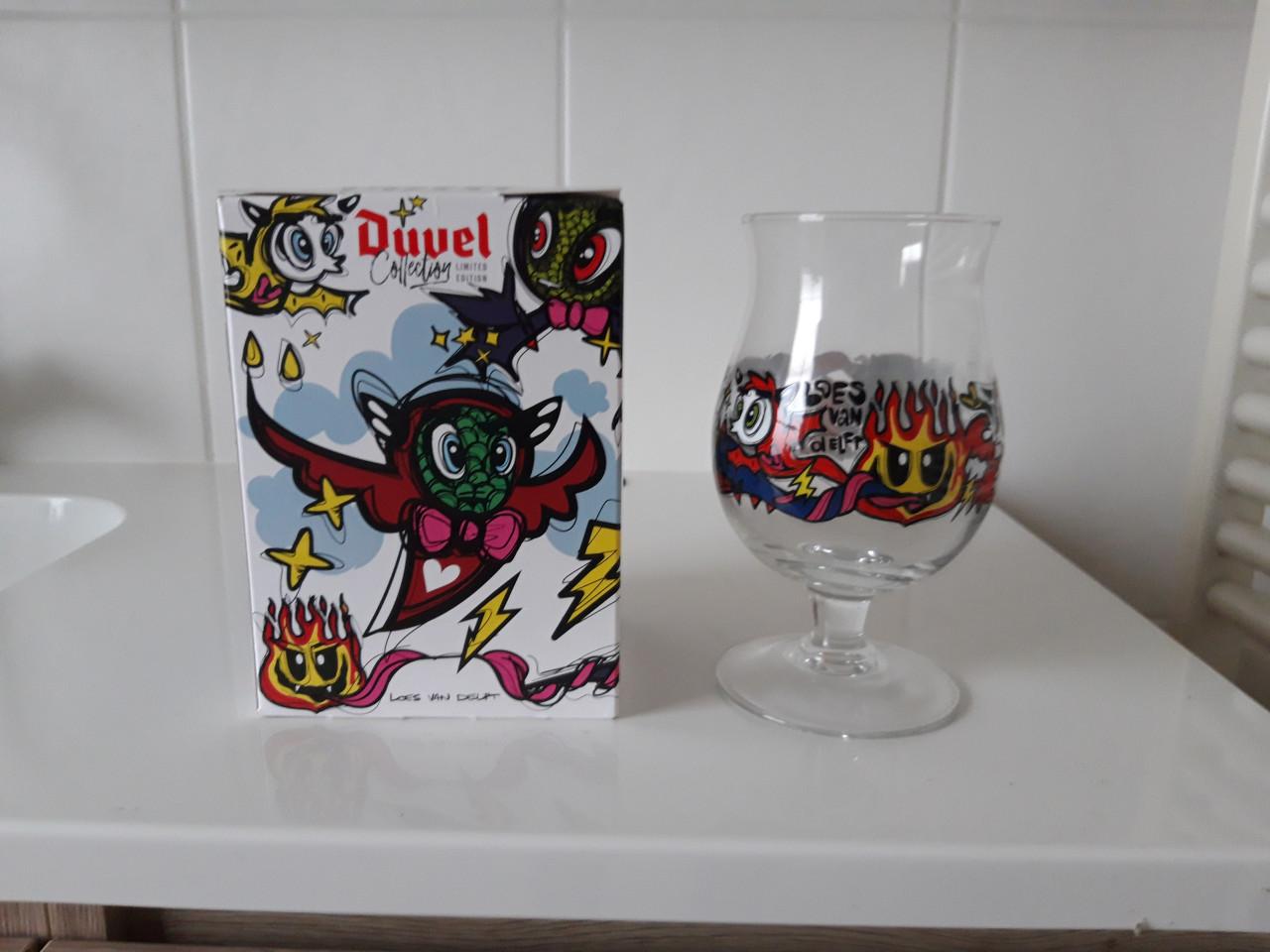 DUVEL bierglazen: speciale editie Loes van Delft