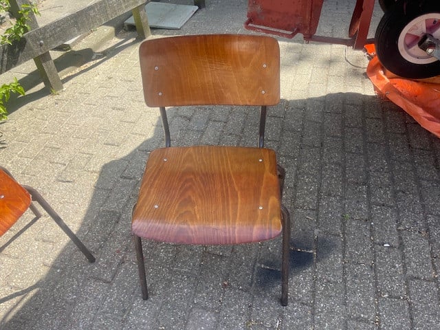 6 Kinderstoeltjes Pagholz