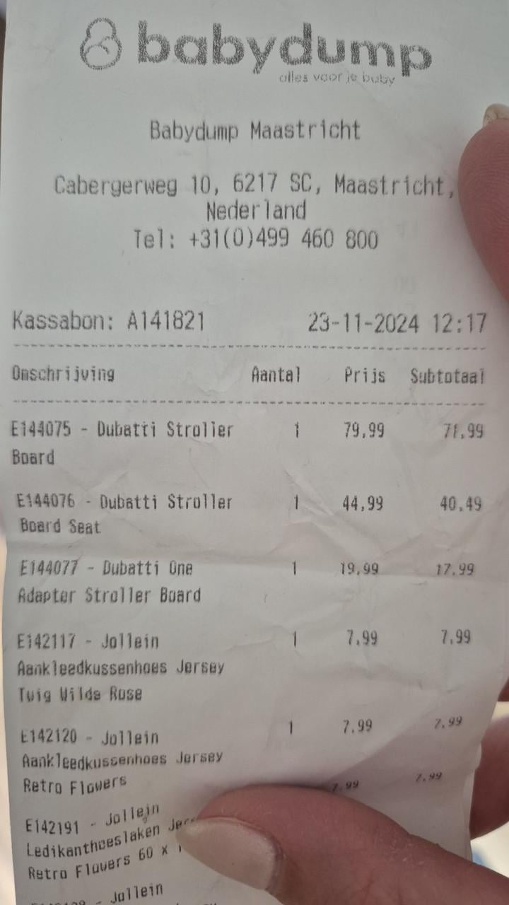 Dubatti meerijdplankje