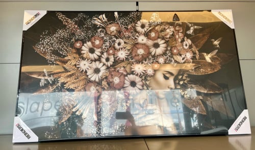 Schilderij nieuw alleen uit de verpakking gehaakd