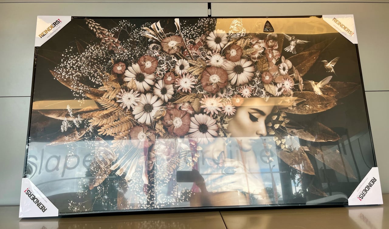 Schilderij nieuw alleen uit de verpakking gehaakd