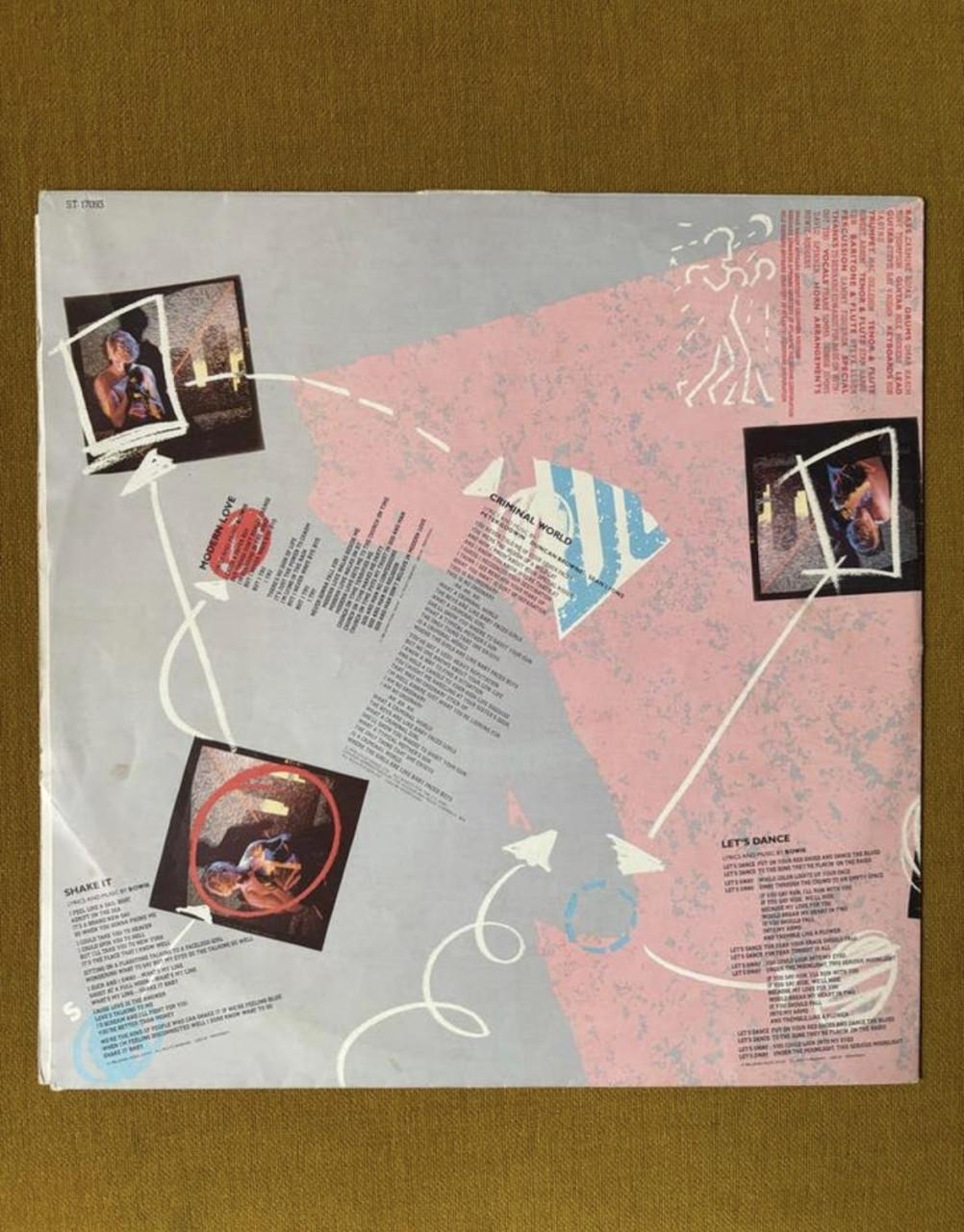 David Bowie - Let's Dance LP