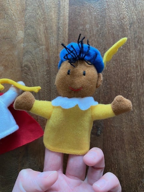 Sint en Piet | Vingerpoppetjes
