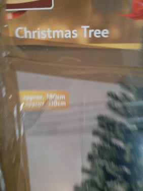 Kunst kerstboom
