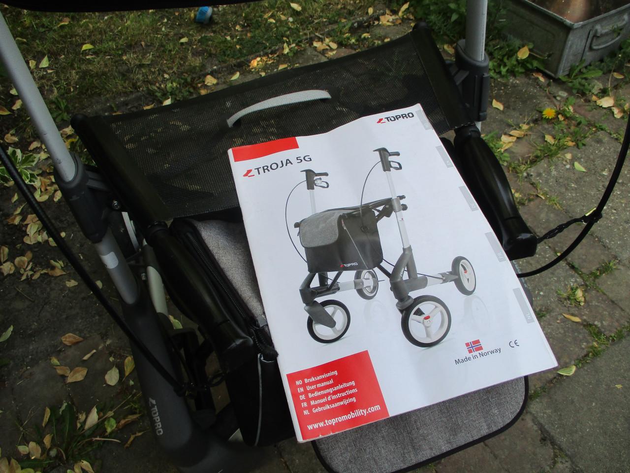 Topro troja  5G  rollator (nieuwste model)