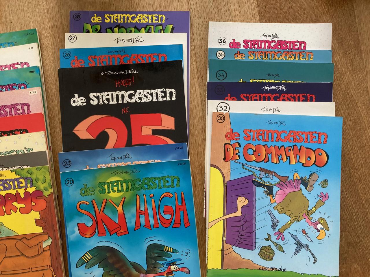 Grote collectie stripboeken